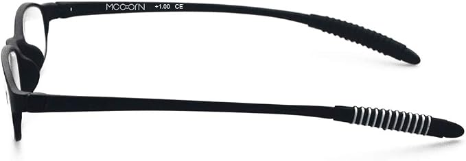 Flexible Plastic 0.75 Diopters Reading Glasses,Lightweight Readers for Men and Women