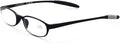 Lightweight Reading Glasses,Flexible(Memory Plastic) Readers, Men and Women