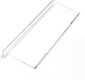 Computer Keyboard Stand Holder - Ergonomic Acrylic Keyboard Stand for Desktop Comfortable Keyboard Tray Riser with Silicone Anti-Slip Strip for Home School Office Desk Accessory, Clear