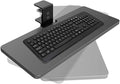 Large Under Desk Rotatable Computer Keyboard and Mouse Tray, Extra Sturdy Desk Swivel Clamp, Ergonomic Keyboard & Mouse Tray for Typing in Home, Office Work, 23 x 10 Inch