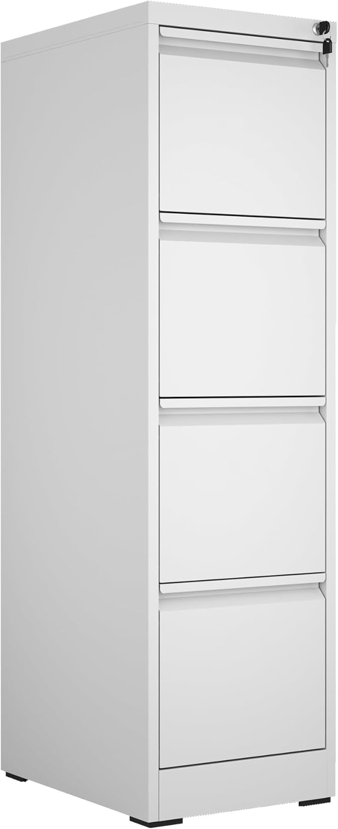 Metal File Cabinet with Drawer Heavy Duty Locking File Cabinets Home Office Steel Filing Cabinet Vertical File Cabinets for Legal/Letter Size File,Assembly Required