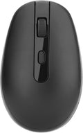 Rii Wireless Mouse RM700 2.4G Silent Mouse with USB Receiver for Laptop,PC,Mac,Chromebook,Windows (Black)