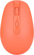 Rii Wireless Mouse RM700 2.4G Silent Mouse WIith USB Nano Receiver for Laptop,PC,Mac,Chromebook,Windows (Orange)
