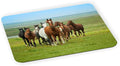 Brown Horses Galloping in Field - Ultra Thin Non-Slip Mouse Pad Mousepad for use with Laptops, Macbooks, Travel