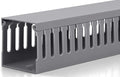 ZhiYo 3x3in Cable Raceway, Large Wire Tray, Cord Hider for Network Cable Management, Wire Covers for Cords Computer Under Desk, Cord Cover Wall Cable Hider Cable Cover, Gray, 6ft (2X L3ft)