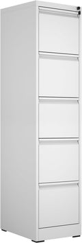 Metal File Cabinet with Drawer Heavy Duty Locking File Cabinets Home Office Steel Filing Cabinet Vertical File Cabinets for Legal/Letter Size File,Assembly Required