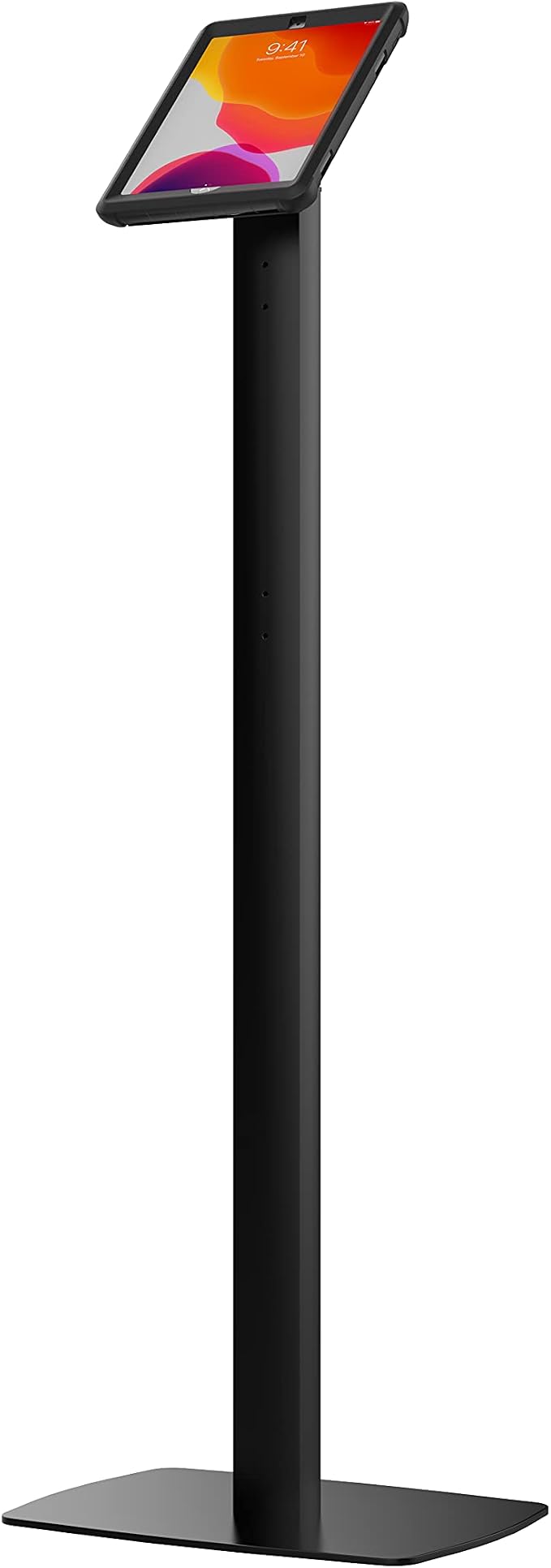 CTA Digital PAD-CHKBM10 Thin-Profile Floor Stand with Removable Magnetic Protective Case for 10.2-Inch iPad (Black)