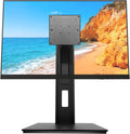 2026 Version Ergonomic VESA Monitor Stand, 150mm Spring Height adjustment, Tool-Free Base, Swivel, Tilt & Rotation, for 15–22" Monitors, 5.07–5.95 lb, 100x100mm Vesa Mount (5.07~5.95LB)