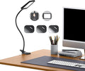 TROND LED Desk Lamp with Clamp, 1000LM Super Bright 3-Level Dimmable Desk Light 6000K Daylight, Extra-Long Flexible Gooseneck Clip on Light, Eye-Care Clamp Lamp for Painting, Workbench,Reading, Sewing