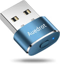AUEDROT Mouse Jiggler Undetectable Jiggers USB Mover with Switch Button,Automatic Wiggler 2 Jiggle Modes,Mouse Device,Plug & Play,Keep Computer/Laptop Awake,Blue