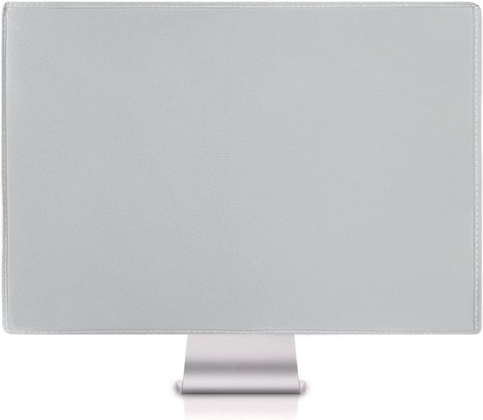 MOSISO Monitor Dust Cover 22, 23, 24, 25 inch Anti-Static Dustproof LCD/LED/HD Panel Case Computer Screen Protective Sleeve Compatible with iMac 24 inch, 22-25 inch PC, Desktop and TV, Gray