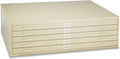 Safco Products 4998TSR Flat File for 48" W x 36" D Documents, 5-Drawer (Additional Options Sold Separately), Tropic Sand