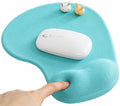 Office Mousepad with Gel Wrist Support - Ergonomic Gaming Desktop Mouse Pad Wrist Rest - Design Gamepad Mat Rubber Base for Laptop Computer -Silicone Non-Slip Special-Textured Surface (05LakeGreen)