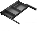 Under Desk Drawer with Removable Tray, 22.4" Wide 2-in-1 Organizer – 60° Ergonomic Tilt, 4-Compartment Insert for Pens, Phones & Cables, Ball Bearing Slides, for Home Office & Student Desk