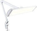 Neatfi 3,500 Lumens LED Desk Lamp – 45W Dimmable Task Light | Adjustable Color Temperature | 3 Light Modes | 540 SMD LEDs | Reading, Craft, Workbench & Office (White-2, 26-Inch Wide Shade)