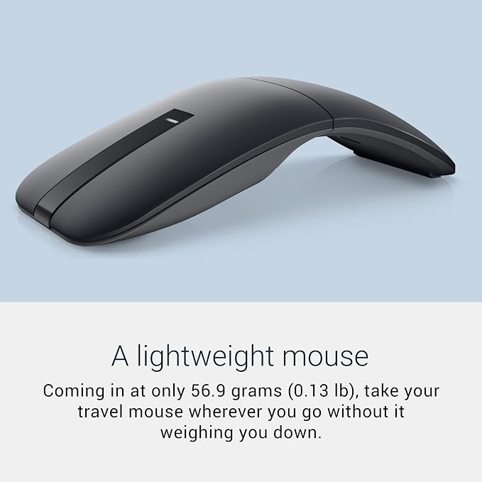Dell Pro Premium Mouse - MS900 - Wireless, Rechargeable, Run Time (Up to) 3 Months, Programmable, 3 Years Advanced Exchange Service