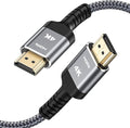 Highwings 4K Long HDMI 2.0 Cable 35FT/10m - 4K HDR Braided HDMI Cord, 18Gbps High Speed with Ethernet/ARC, 3D, HDCP 2.2, ARC, Compatible for PS-5/4/3/4K HDTV/Monitor/Projector/Streaming Media/Blu-ray