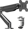 Suptek Monitor Mount Gas Spring Monitor Arm Desk Mount Fully Adjustable Fits 17 20 22 23 24 26 27 32 35 inch Monitors Weight Capacity up to 24.25 lbs