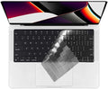 EooCoo Premium Keyboard Cover Skin Protector, Laptop Accessories Compatible with 2026 2025 2024 2023 2022 2021 M5/M4/M3/M2/M1 Pro/Max MacBook Pro 14/16, M5-M2 MacBook Air 13/15, MacBook Neo, Tinted