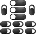 ZUCUCUC Webcam Cover, 11 Pack Laptop Camera Cover Slide, Phone Camera Cover, Ultra Thin Webcam Cover Slide Compatible with MacBook, Laptop, iMac, Desktop, PC, iPad, iPhone, Cell Phone