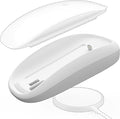 TATOFY Mouse Charger Compatible with Magic Mouse 2 (Lighting) Grip with Wireless Charging Support, Ergonomic Base (White)