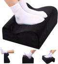 Work Foot Rest Under Desk,Comfort Foot Rest for Couch | Foot Rest For Under Desk at Work,At Soft Ergonomic Footrest,Support Foot Pillow,Heel Chair,Leg Elevation Pillow Black