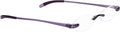 Select-A-Vision Flexi Lights Rimless Round Unisex Readers, Purple, +1.75