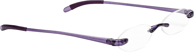 SAV Eyewear Unisex Flexi Lights Reading Glasses, 5000 Purple +1.50 Power