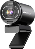 EMEET S600 4K Webcam for Streaming - Sony 1/2.55'' Sensor, PDAF Autofocus, 1080P@60FPS, 2 Noise Reduction Mics, Built-in Privacy Cover, 73° FOV, Streaming Camera for Live Commerce/Gaming/Beauty