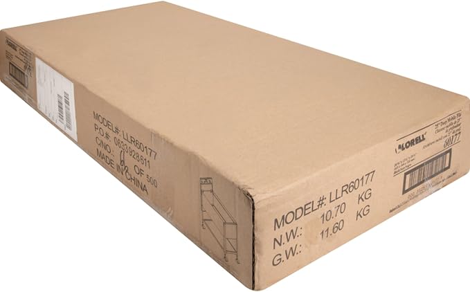 Lorell Standard Lock Mobile File Black 28.35" x 16.54" x 6.50"