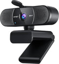 EMEET C960 2K Webcam with Microphone, 2K QHD, 2 Omnidirectional Mics, PDAF Autofocus Streaming Camera with Privacy Cover, Plug&Play USB Webcam for Calls/Conference, Zoom/Skype/YouTube, Laptop/Desktop