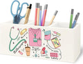 Nurse Gifts Wooden Pen Pencil Holder for Office Desk Accessories, Nurse Appreciation Gifts, Gift for Nurses Nursing Students Makeup Brush Toothbrush Holder Organizer
