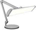 Neatfi 3,500 Lumens LED Desk Lamp – 45W Dimmable Task Light | 3 Light Modes | 540 SMD LEDs | Touch Control | Adjustable Arm | Reading, Craft, Workbench & Office (Silver-3, 26-Inch Wide Shade)