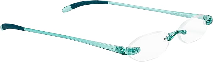 SAV Eyewear Unisex Flexi Lights Reading Glasses, 5000 Aqua Blue +1.25 Power