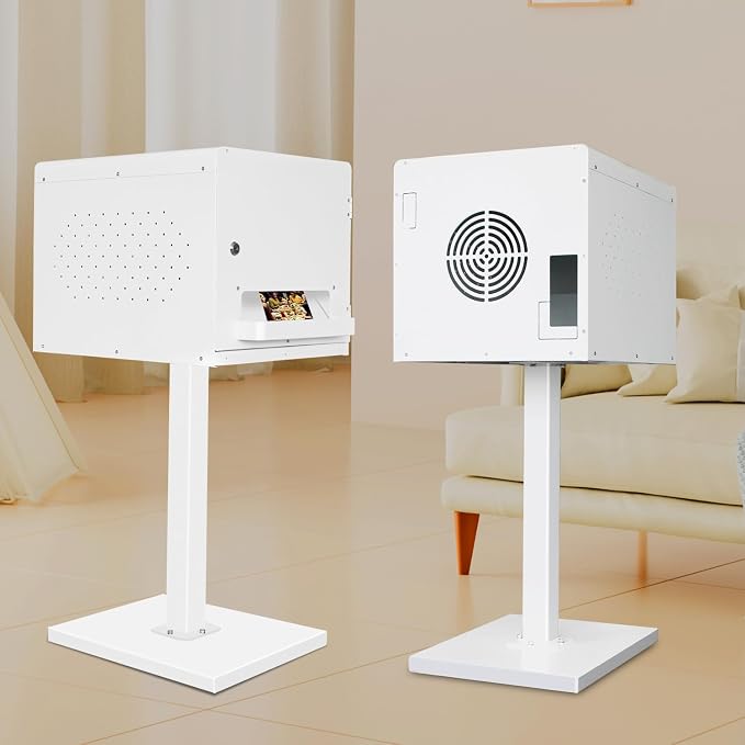 Photo Booth Printer Stand Cover Place Hide Printer for ds620, RX1-HS, QW410 or 525L(White, for 525L)
