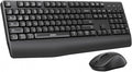 seenda Wireless Bluetooth Keyboard Mouse Combo, COE200 Ergonomic Keyboard with Wrist Rest, Silent Mouse, Multi-Device Connection, Full-Size Compatible for Windows PC Laptop Mac MacBook, Black