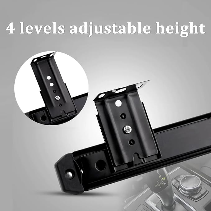 Under Desk Keyboard Tray Slide Out Height Adjustable 21/24/27x 10 Inch Pull Out Platform Computer Drawer Suitable for Office(B,60x27cm)