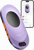 Vaydeer Air 3 Ultra Mouse Mover with APP, Ultra Slim Mouse Jiggler with Timer Function, Undetectable & Noiseless, Simulates Realistic Mouse Movement, Driver-Free, Keeps PC Active (Dark Purple)