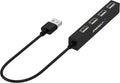 SABRENT 4 Port Portable USB 2.0 Hub (9.5" Cable) for Ultra Book, MacBook Air, Windows 8 Tablet PC (HB-MCRM)