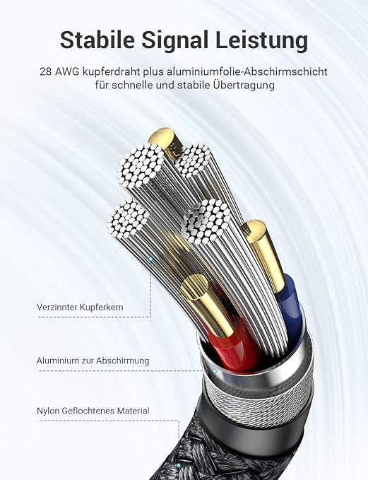 AINOPE USB to USB Cable, 3.3FT*2Pack USB 3.0 A to A Male to Male Cable [Never Rupture] Double End Type A Cord for Data Transfer, Compatible with Hard Drive Enclosures, Laptop Cooler, KVM, DVD Player