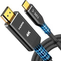 Highwings USB C to HDMI Cable @60Hz, USB-C (4K HDMI) 3.3 FT, [Thunderbolt 3/4 Compatible] Type-C to HDMI Cord for iPhone 16/15 Series, MacBook Pro/Air, iPad, Surface, Galaxy, XPS, and More