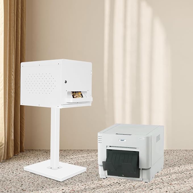 Photo Booth Printer Stand Cover Place Hide Printer for ds620, RX1-HS, QW410 or 525L(White, for ds620)