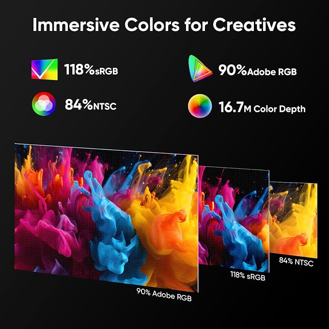 XPPen Artist 24 Pro 2.5K QHD Drawing Tablet with Screen,16.7M Colors Graphics Tablet with 8192 Pen Pressure Battery-Free Tilt Stylus & 20 Shortcut Keys for Windows, Mac, Chrome, Linux, 23.8"