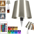 2026 New Wireless Bottle Lamp,RGB LED Bottle Light with Remote(RGB Electroplated Silver, 1pc)