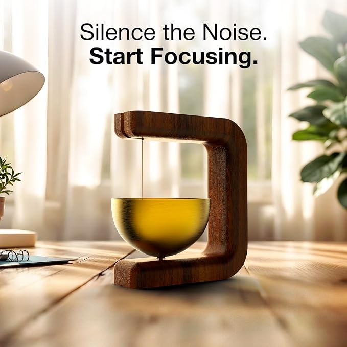 Pro Timer P2 - Elegant Wooden Pomodoro Timer - an Original Productivity Tool with Magnetic Memo Board – High-End Quality Desk Device for Focus, Meditation & Productivity - Ideal for Work & Study