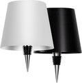 2026 New Wireless Bottle Lamp,LED Bottle Lights for Liquor & Wine Bottles,Bottle Light with Dimmable(Black+White)