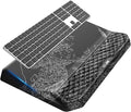 2-in-1 Ergonomic Keyboard Stand with Wrist Rest, Comfy Keyboard Riser Holder with Massage Design, Black Wave of Kanagawa