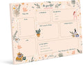 Bliss Collections Daily Planning Pad, To Do List Notebook - Beautiful - Undated Tear-Off Sheets Notepad - Day or Work Calendar, Organizer, Scheduler for Goals, Tasks, Ideas - 8.5" x 11", 50 Sheets