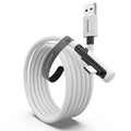 Syntech Link Cable 10 FT Compatible with Oculus/Meta Quest 3/Meta Quest 3S, Quest2/Pro/Pico 4/Ultra Accessories and PC/SteamVR, High Speed PC Data Transfer, USB 3.0 to USB C Cable for VR Headset