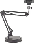 Webcam Stand,Camera Mount 22 Inch Suspension Boom Scissor Arm Stand,for Webcam C925e C922x C922 C930e C930 C920 C615,Hero 8/7/6/5,Ultra/Pro/Pro 2/Pro 3/Brio 4K,DSLR Camera